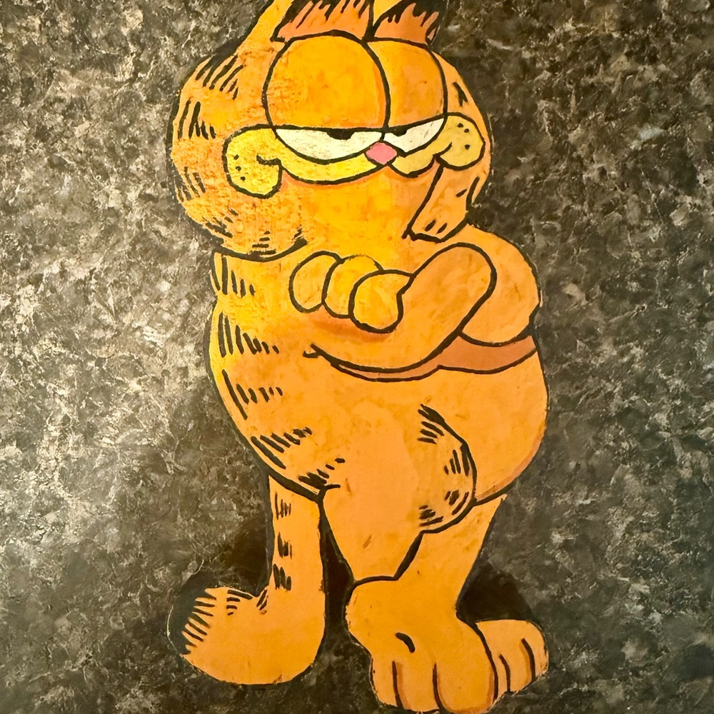 Garfield Orange Cartoon Cutout